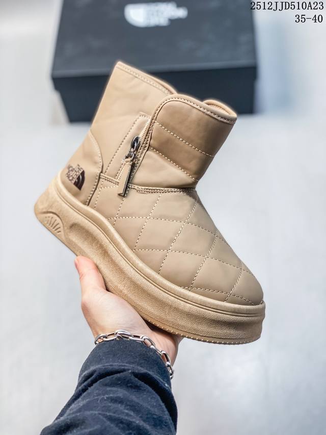 公司级 户外老爹运动鞋 The North Face 北面厚底增高跑步鞋 北脸男女同款老爹鞋 护脚踝登山鞋 透气织物鞋面 户外耐磨徒步鞋 。具有出色的抓地力和稳