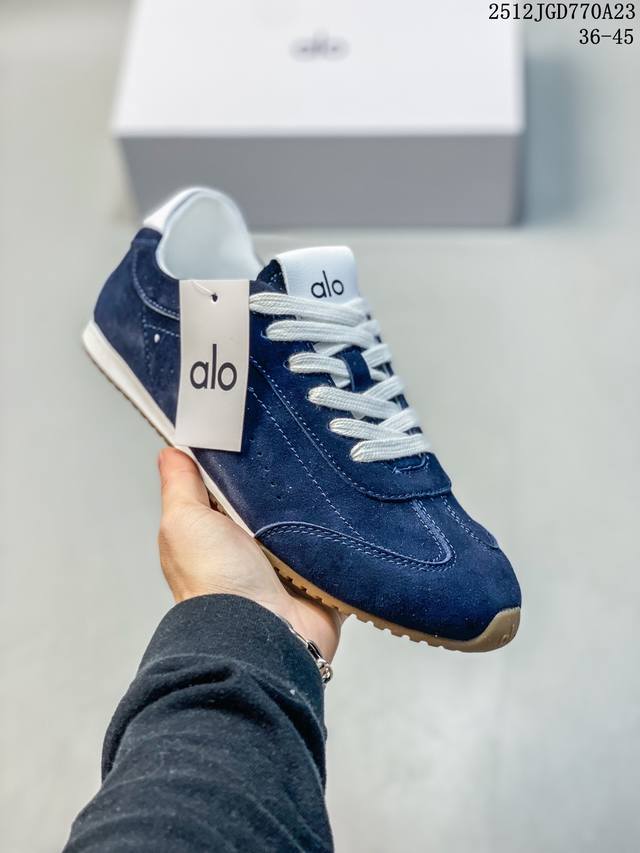 公司级Alo Yoga Sunset Sneaker 休闲城市通勤 舒适生活休闲鞋 原版开发 舒适百搭 网布减震透气支撑耐磨低帮 市面唯一独家私模打造 正确双层