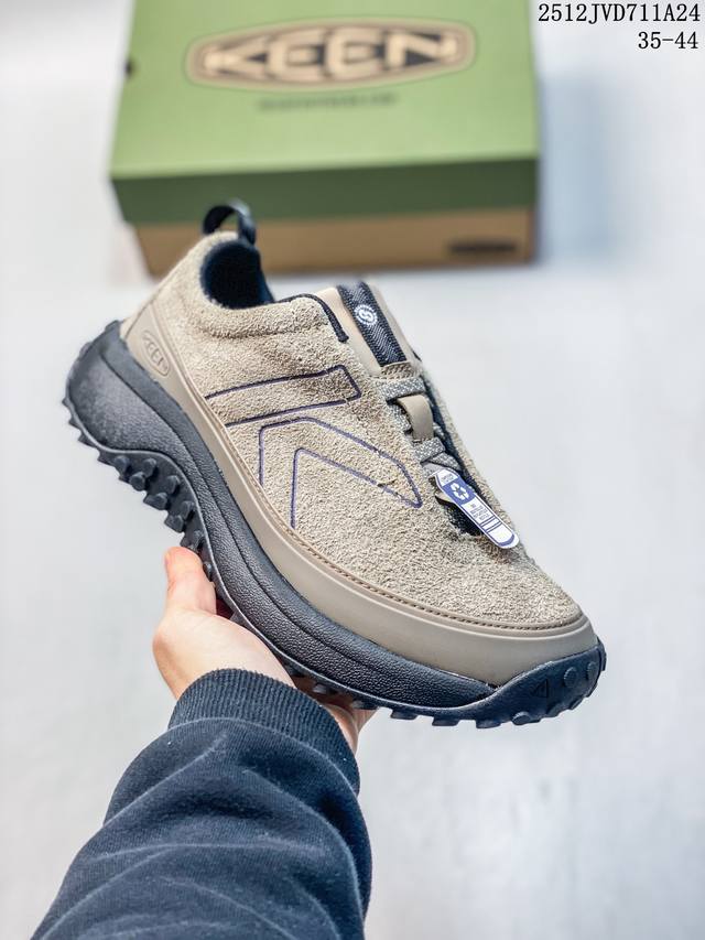 公司级Keen科恩 Mino 清新活力 自然经典 皮革减震支撑 低帮休闲越野跑步鞋 货号:1031264 尺码:35-44 Id:12Jvd711A24
