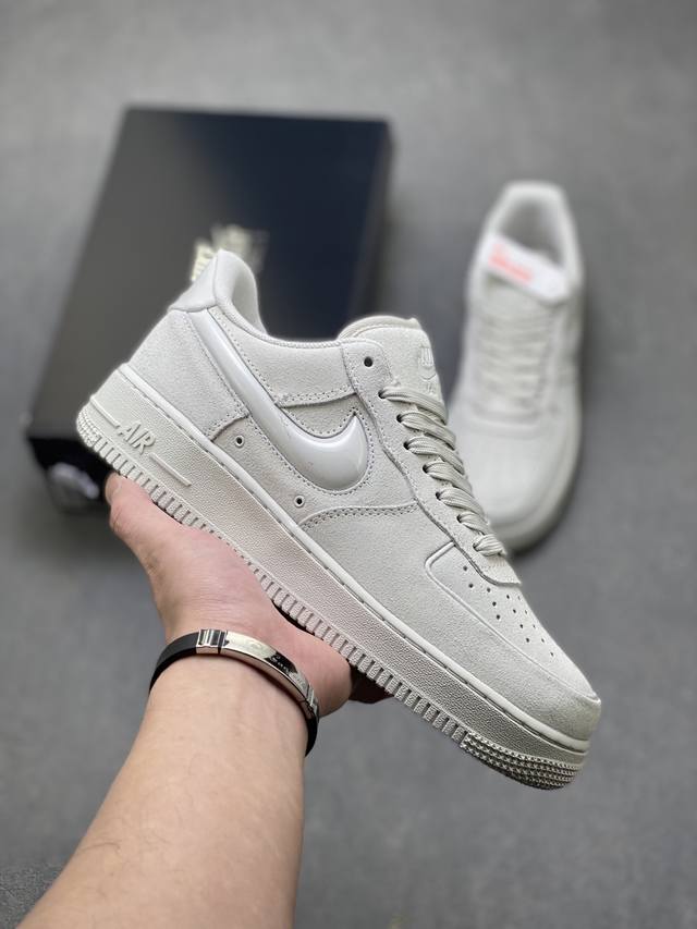 海外限量发售！公司级Nike Air Force 1 '07 Low 空军一号低帮 运动鞋 休闲鞋 折边针车 工艺难度大 原楦头原纸板 原装鞋盒 定制五金配件