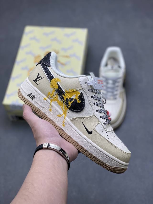 海外限量发售！公司级Nike Air Force 1 '07 Low 空军一号低帮 运动鞋 休闲鞋 折边针车 工艺难度大 原楦头原纸板 原装鞋盒 定制五金配件