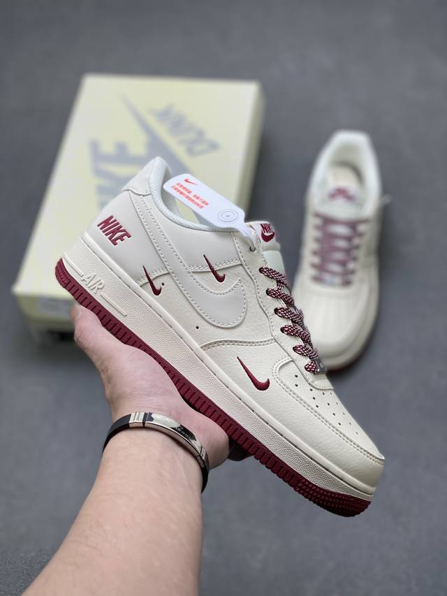海外限量发售！公司级Nike Air Force 1 '07 Low 空军一号低帮 运动鞋 休闲鞋 折边针车 工艺难度大 原楦头原纸板 原装鞋盒 定制五金配件