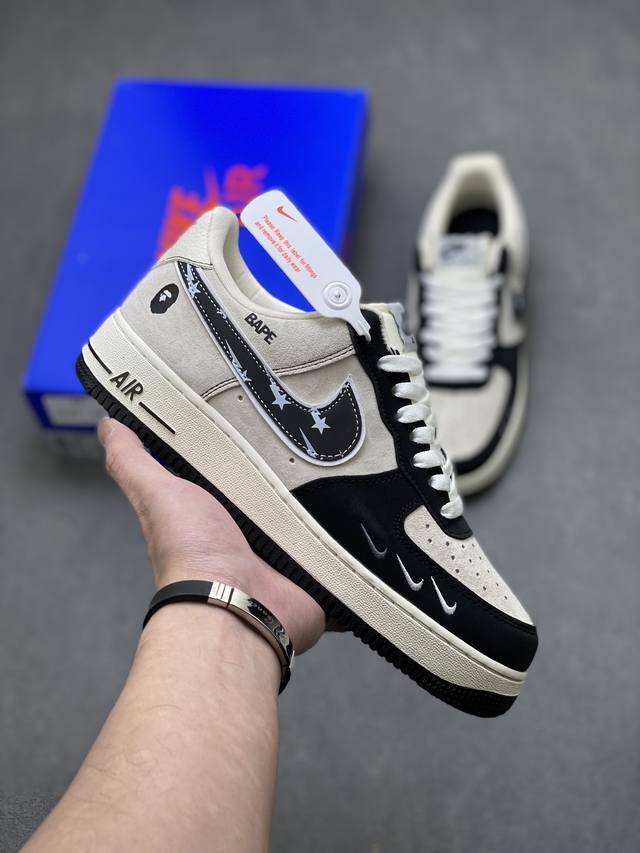 海外限量发售！公司级Nike Air Force 1 '07 Low 空军一号低帮 运动鞋 休闲鞋 折边针车 工艺难度大 原楦头原纸板 原装鞋盒 定制五金配件