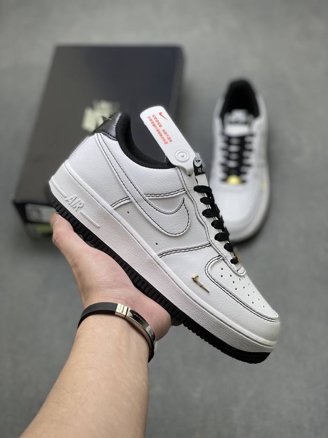 海外限量发售！公司级Nike Air Force 1 '07 Low 空军一号低帮 运动鞋 休闲鞋 折边针车 工艺难度大 原楦头原纸板 原装鞋盒 定制五金配件