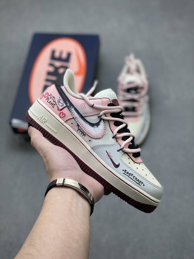 海外限量发售！公司级Nike Air Force 1 '07 Low 空军一号低帮 运动鞋 休闲鞋 折边针车 工艺难度大 原楦头原纸板 原装鞋盒 定制五金配件