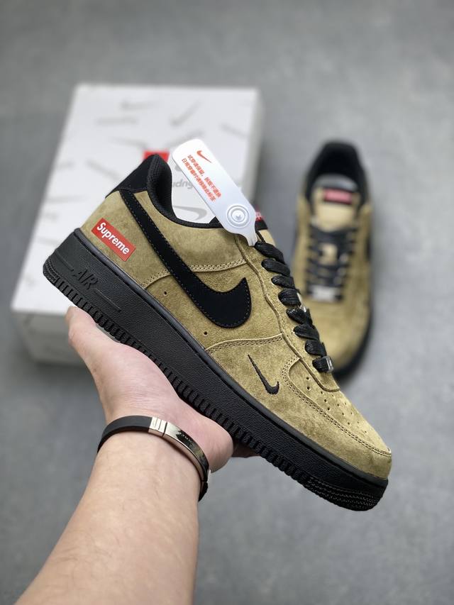 海外限量发售！公司级Nike Air Force 1 '07 Low 空军一号低帮 运动鞋 休闲鞋 折边针车 工艺难度大 原楦头原纸板 原装鞋盒 定制五金配件