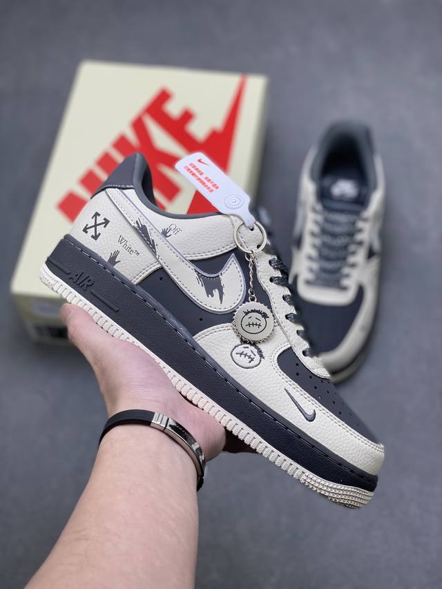海外限量发售！公司级Nike Air Force 1 '07 Low 空军一号低帮 运动鞋 休闲鞋 折边针车 工艺难度大 原楦头原纸板 原装鞋盒 定制五金配件