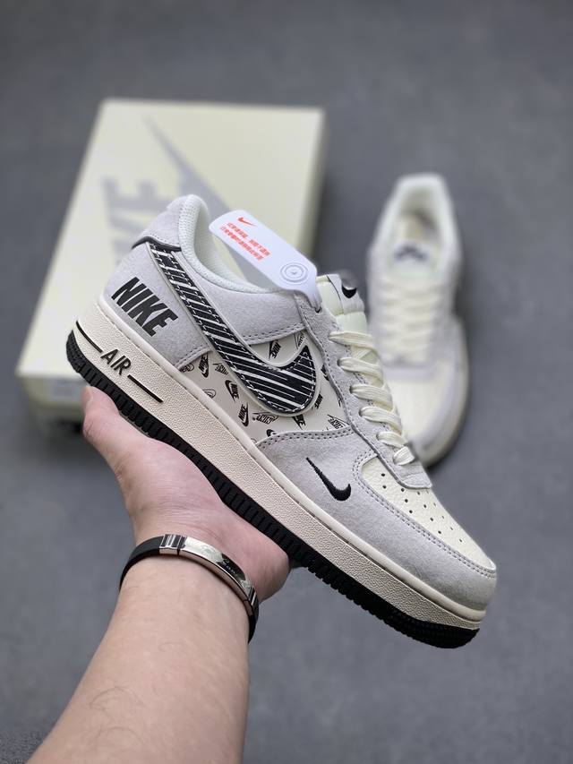 海外限量发售！公司级Nike Air Force 1 '07 Low 空军一号低帮 运动鞋 休闲鞋 折边针车 工艺难度大 原楦头原纸板 原装鞋盒 定制五金配件