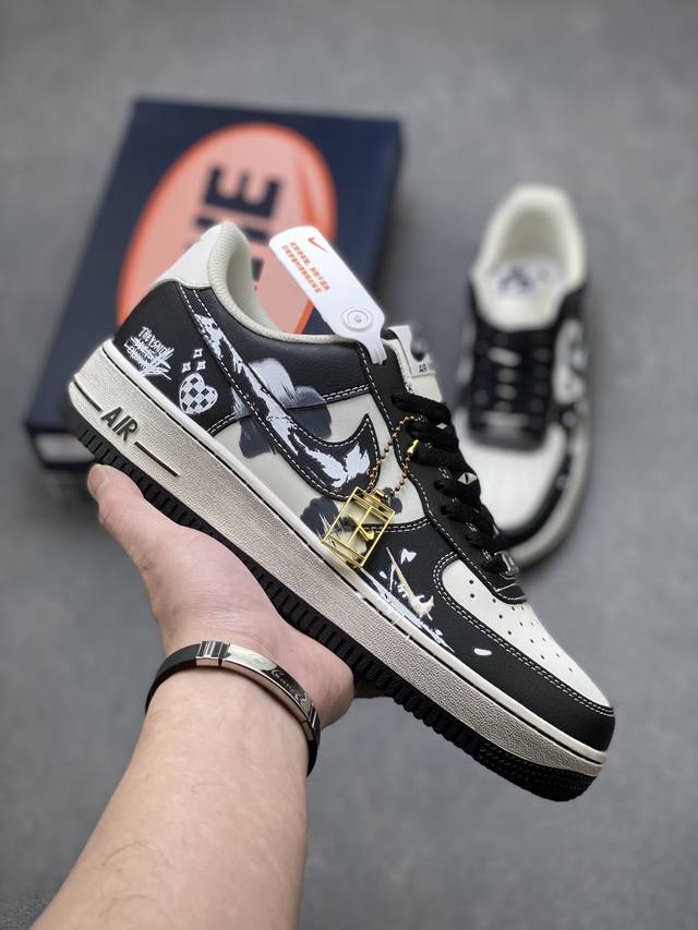 海外限量发售！公司级Nike Air Force 1 '07 Low 空军一号低帮 运动鞋 休闲鞋 折边针车 工艺难度大 原楦头原纸板 原装鞋盒 定制五金配件