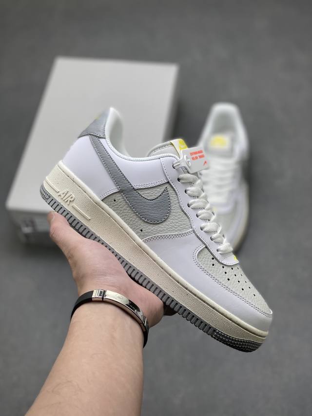 海外限量发售！公司级Nike Air Force 1 '07 Low 空军一号低帮 运动鞋 休闲鞋 折边针车 工艺难度大 原楦头原纸板 原装鞋盒 定制五金配件
