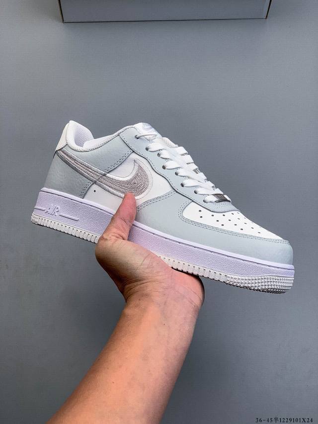 二层真标！耐克Nike Air Force 1 Low 空军一号低帮经典百搭休闲板鞋 1229101X24