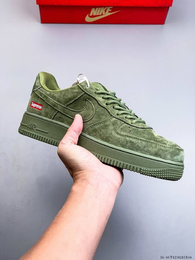 纯原版本 原楦数据纸版，采用硬质优质皮革鞋面材质，内置全掌Air Sole气垫。耐克 Nike Air Force 1 Low 空军一号低帮经典百搭休闲运动板鞋