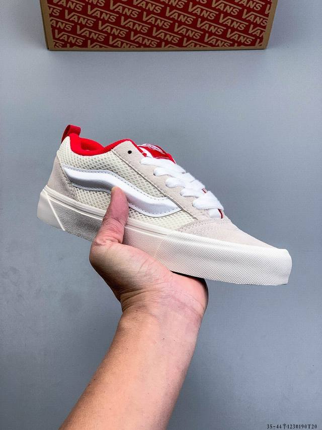 公司级！万斯Vans Vault Knu-Skool Vr3 Lx 低帮休闲板鞋 1230190T20