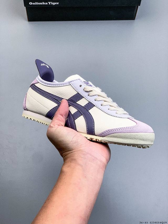 亚瑟士Onitsuka Tiger鬼塚虎 Mexico 66 Driving 舒适 防滑耐磨 低帮 生活休闲鞋 1230154Q19