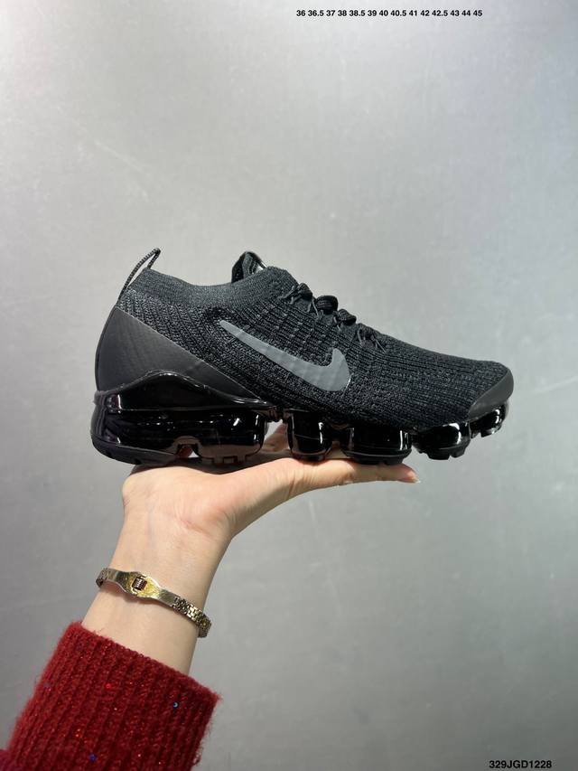 Nike Air Vapormax Flyknit 2.0 二代大气垫百搭慢跑鞋#进口针织机台 原面打造坚挺科技针织#公司原底气垫 细节诠释一切质疑#原产标加持