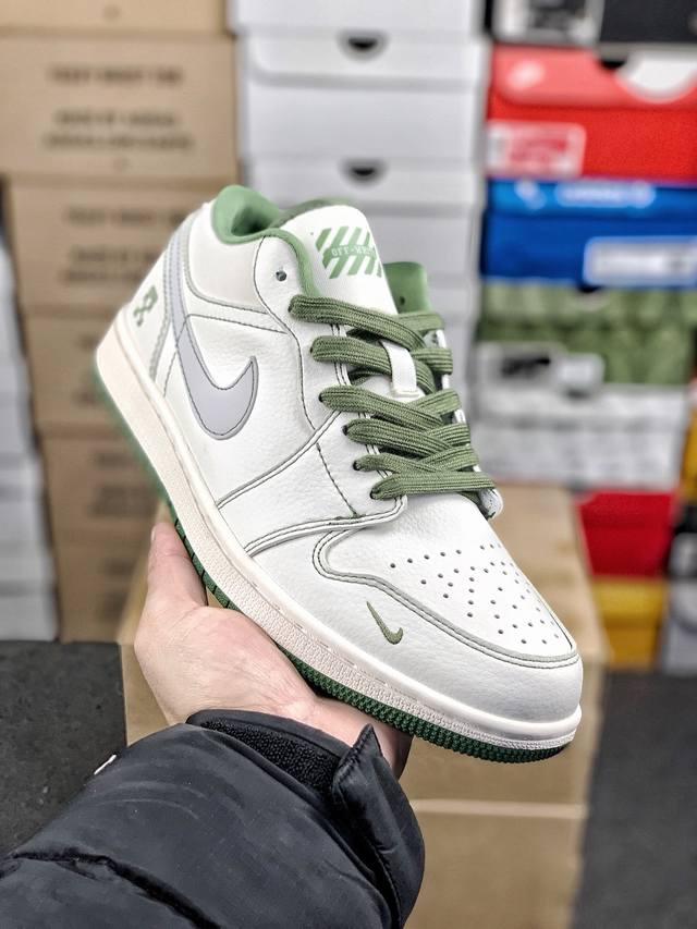 福利特价 #公司级福利 市面原价340版本 Air Jordan 1 Low 定制配色 乔1 Aj1经典低帮休闲百搭板鞋 公司级版本 定制鞋盒 大厂流水生产 超