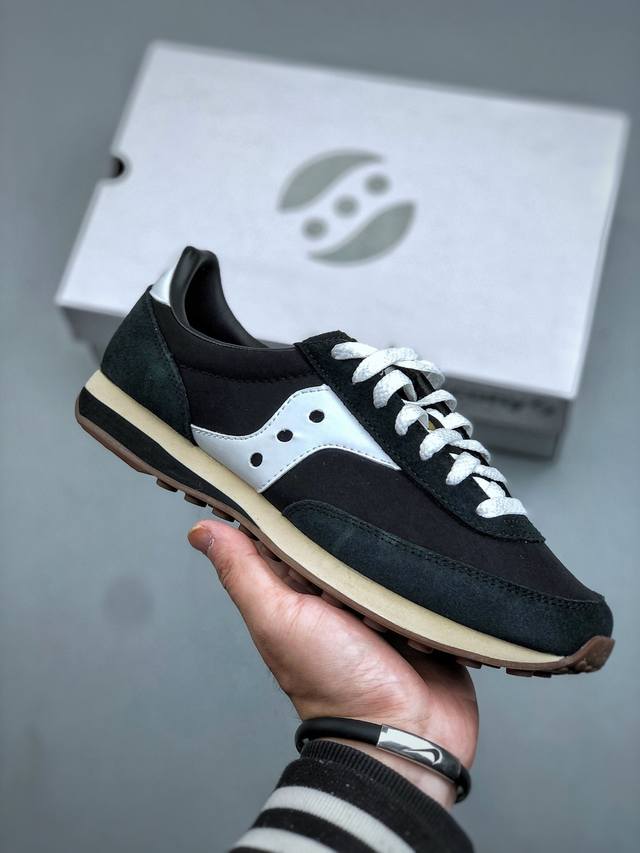 Saucony索康尼男款Trainer 80 运动鞋 尺码：35.5-46 半