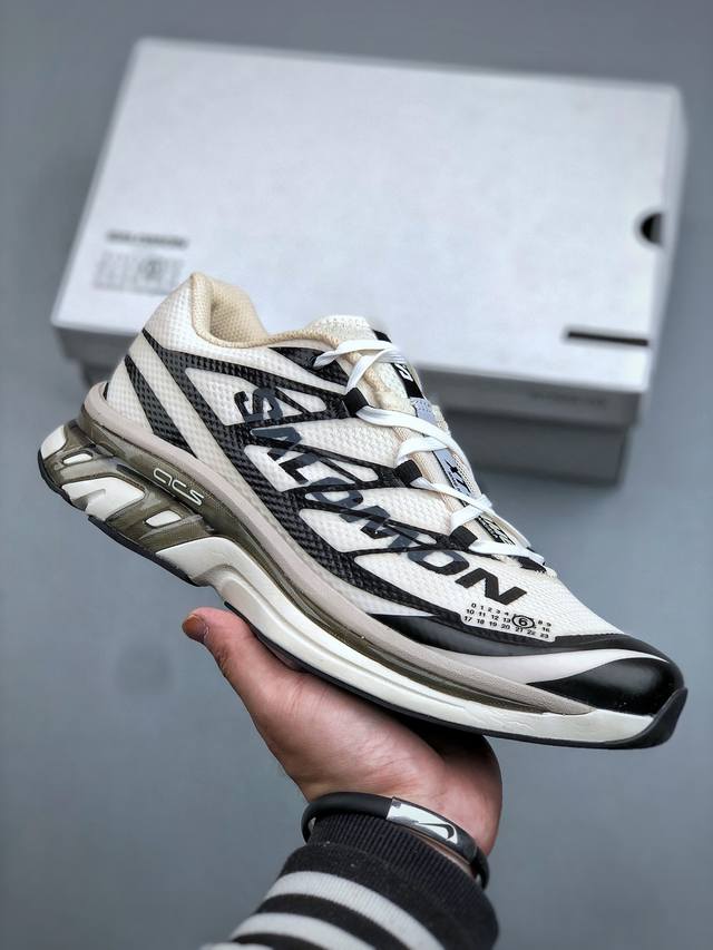 原本地 版本 莞产纯原 Mm6马吉拉 X Salomon 萨洛蒙Spectur 2系列 情侣款 网面 厚底 休闲 运动鞋 户外 跑鞋 Margiela 与 Sa