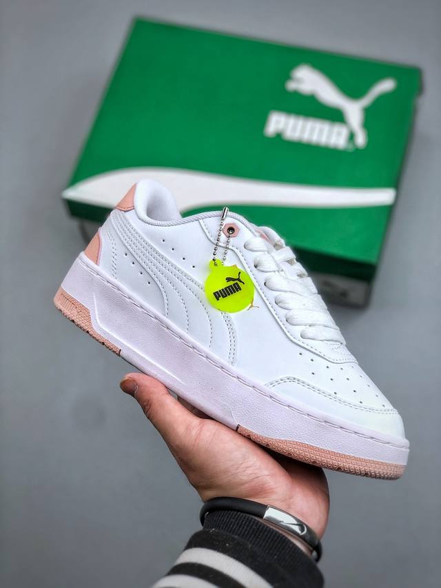 puma Bwm Ca Match 赛车联名 织物皮革 复古易穿 减震耐磨 低帮 彪马生活休闲鞋 货号:308621-04 尺码：36-45