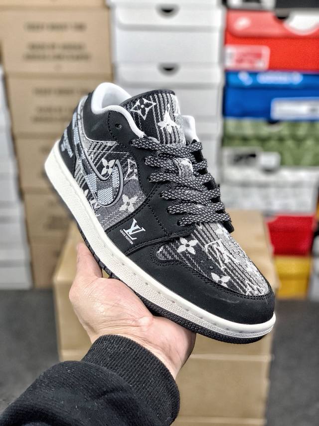 福利特价 #公司级福利 市面原价340版本 Air Jordan 1 Low 定制配色 乔1 Aj1经典低帮休闲百搭板鞋 公司级版本 定制鞋盒 大厂流水生产 超