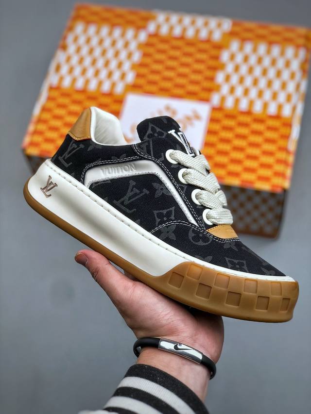 广奢高端货--唯一正确版本 Louis Vuitton Tilted 系列｜2026 早春全新上架 Lv 路易威登 Tilted Low Sneakers 倾斜