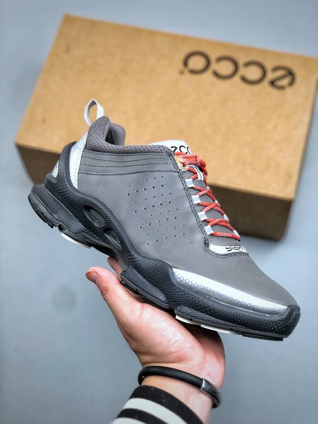 Xf Ecco爱步 小红书爆款 新款百搭休闲款 Ecco 爱步男士跑步鞋休闲鞋透气轻质系带轻便运动鞋 尺码：39-45