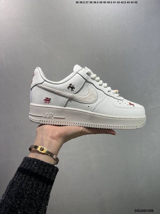 公司级Nike Air Force 1 ‘07 Low 空军一号低帮 运动鞋 休闲鞋 折边针车 工艺难度大 原楦头原纸板 原装鞋盒 定制五金配件 内置全掌气垫