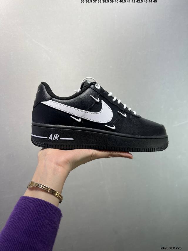 Nike Air Force 1 Low 联名小银勾 空军一号低帮运动休闲板鞋 原楦头原纸板 打造纯正空军版型#专注外贸渠道 全掌内置蜂窝气垫 #原盒配件 原厂