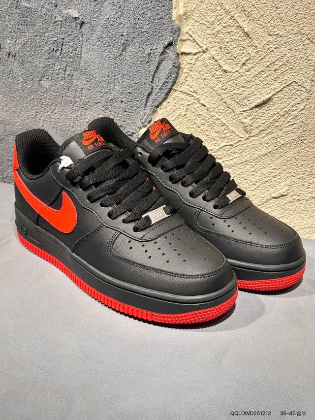 新品上市实拍 Nike Air Force 1‘07 Low 空军一号低帮休闲板鞋 原楦头原纸板 打造纯正空军版型#专注外贸渠道 全掌内置蜂窝气垫 #原盒配件