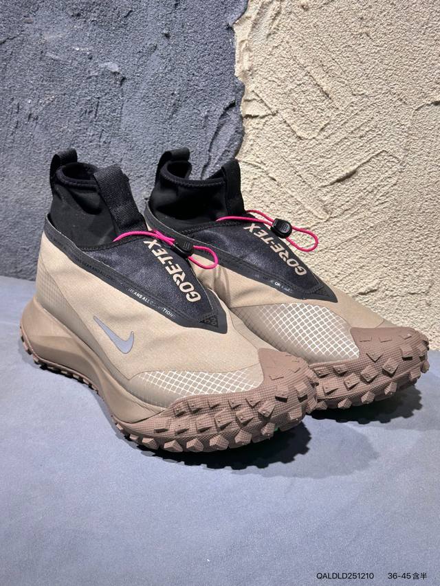 新品上市实拍 Nk Acg Mountain Fly 2 袜子鞋 外户登山列系越跑低帮休闲动运徒步鞋 新全户外鞋款Mountain Fly 新全来袭 该款鞋沿袭