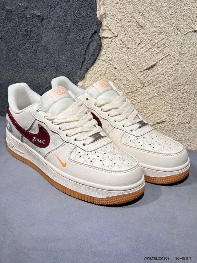 耐克Nike Air Force 1“07空军一号蛇年限定联名款低帮百搭休闲运动板鞋 Xs1958 502 Wwlxel251209