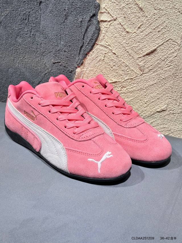 新品上市实拍 The Open product X puma Speedcat 极速赛车系列 复古运动休闲跑鞋 充正版本 鞋面设计轻量透气 提供了舒适性和穿着感