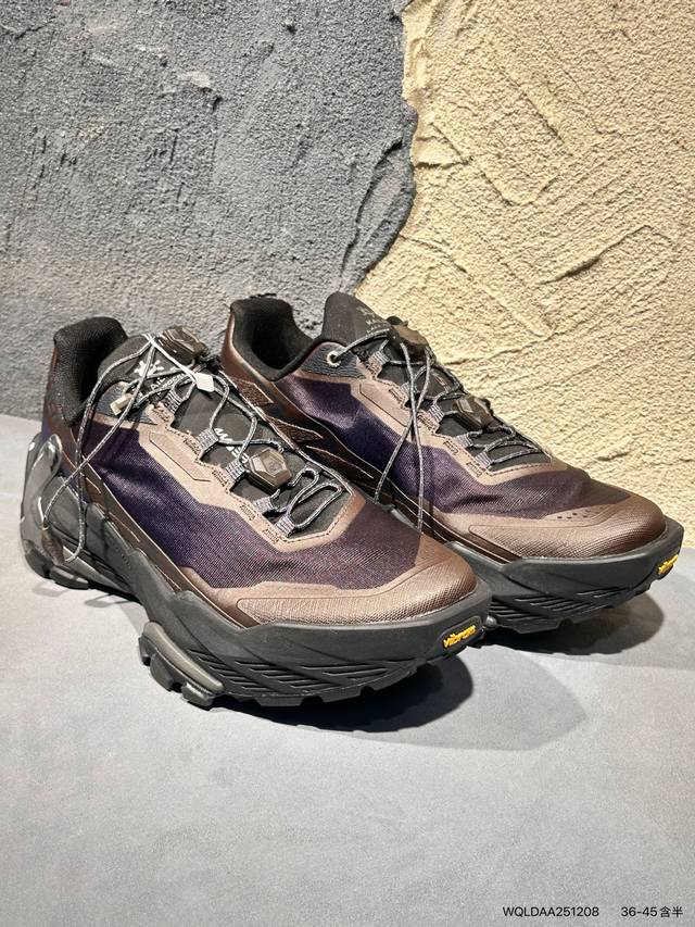 新品上市实拍 凯乐石Kailas 界山 Gtx 防水 登山徒步鞋 墨绿色Wqldaa251208