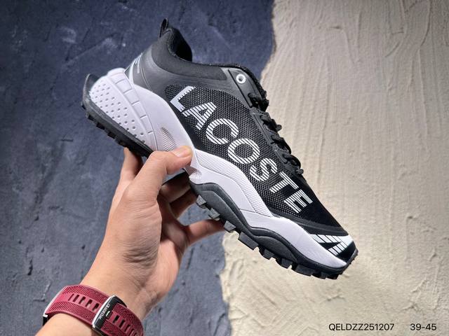 Lacoste 鳄鱼 法国潮牌 简约风格 休闲运动跑鞋Qeldzz251207