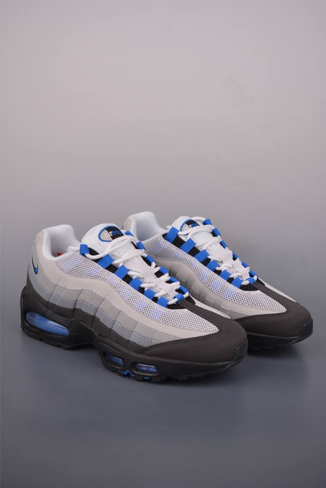 Nike Air Max 95 纯原版本 潮流百搭 气垫缓震慢跑鞋 Air Max 95就是源于设计师塞吉奥 罗扎诺的构想 Nike Air Max 95的设计