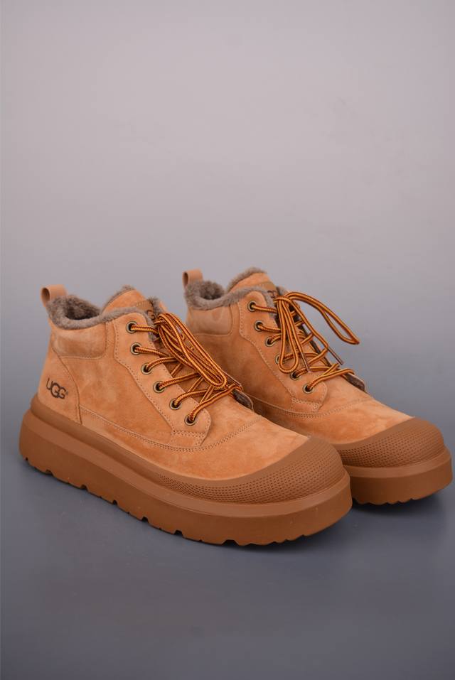 Ugg Tasman Weather Hybrid 塔斯曼混合系列中帮轻量休闲马丁靴 2025秋冬新品 羊羔毛一体内里 保暖锁热 秋冬必备 户外中帮休闲马丁靴雪