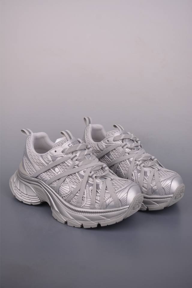 Gg-Cc Gg-Cc Chunky Low 厚底增高运动老爹鞋 广东大厂出品 夏季透气网面老爹鞋系列 时髦Look轻松定格 不费力展现率性氛围 酷帅机能风不规