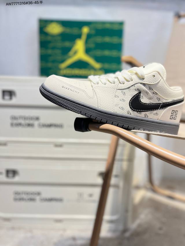 公司级头层皮乔丹Air Jordan 1 Low Aj1低帮系列篮球鞋 官方同步配色 原装级产物 #拒绝公底 立体鞋型 细节完美 高清洁度Ql1988 Aw77