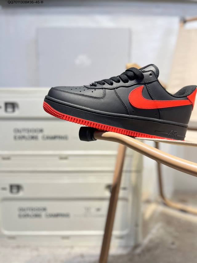 Nk Air Force 1'07 Low 空军一号低帮休闲板鞋 #定制皮料 原楦原纸板 纯正空军版型 高清洁度 内置全掌气垫Fj4146 Qq7011308#