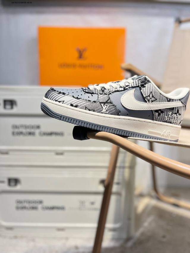 Nk Air Force 1'07 Low 空军一号低帮休闲板鞋 #定制皮料 原楦原纸板 纯正空军版型 高清洁度 内置全掌气垫Xs1958 Aa7821209#