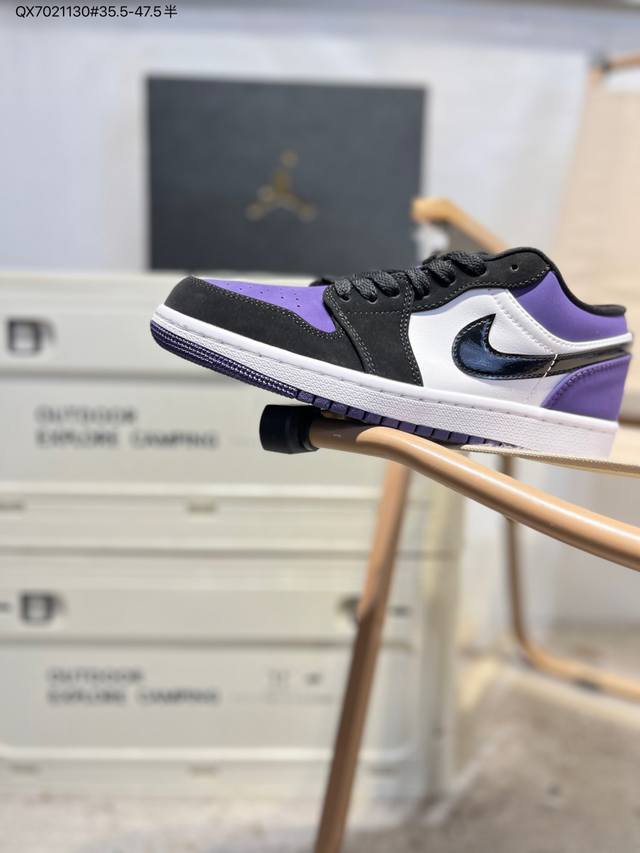 公司级头层皮乔丹Air Jordan 1 Low Aj1低帮系列篮球鞋 官方同步配色 原装级产物 #拒绝公底 立体鞋型 细节完美 高清洁度553558 Qx70