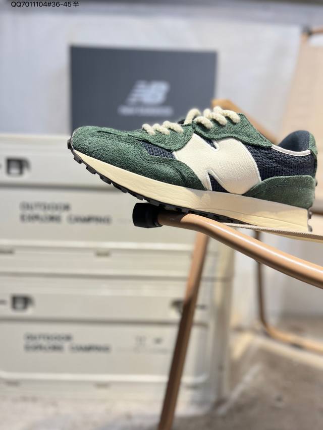 新百伦 Nb327 Nb 复古慢跑鞋 New Balance 327 复古先锋 Ms327系列复古休闲运动慢跑鞋，上世纪 70 年代的意大利街头风格Nb新百伦
