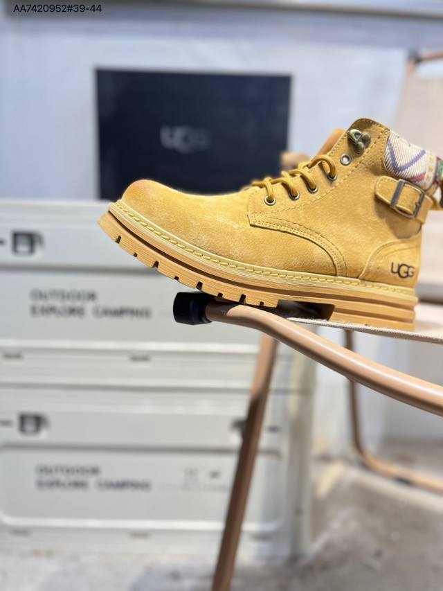 Ugg 雪地靴 防水麂绒皮革鞋面 美国轻奢品牌Ugg W Neuel尼瓦尔系列秋冬新款防污系列休闲保暖20251208 Aa7420952#39-44