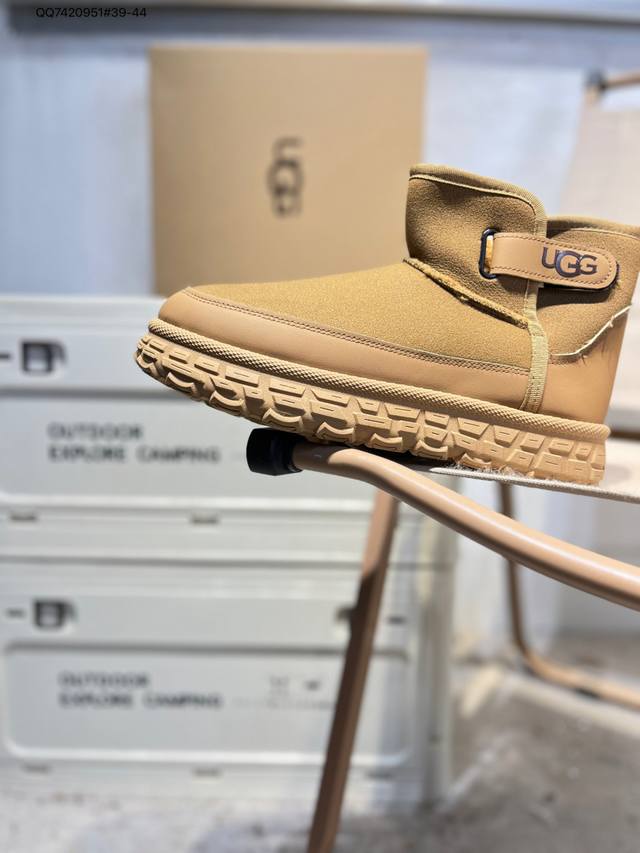 Ugg 雪地靴 防水麂绒皮革鞋面 美国轻奢品牌Ugg W Neuel尼瓦尔系列秋冬新款防污系列休闲保暖20251208 Qq7420951#39-44