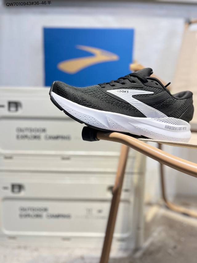 布鲁克斯 Brooks Adrenaline Gts 24代 经典鞋款厚底增高运动鞋12046 Qw7010943#36-46半