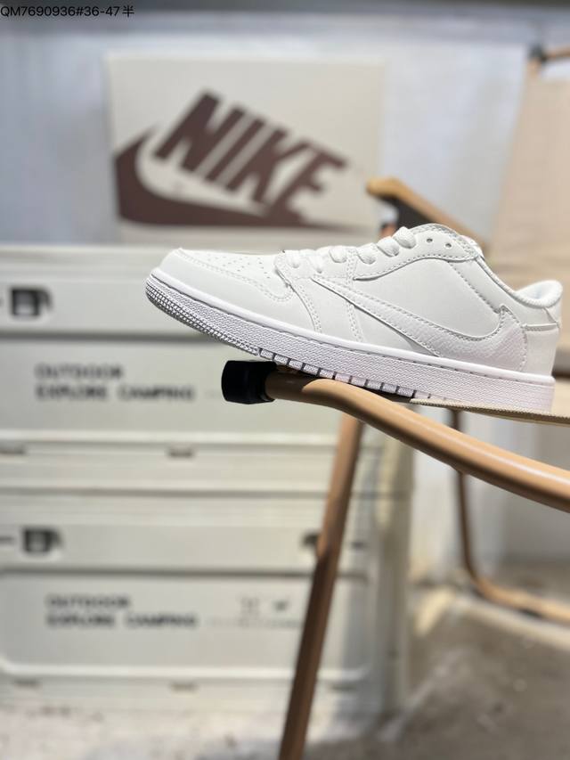 Air Jordan 1 Low Golf Sp Neutral Oliv Aj1乔丹一代高尔夫版系列低帮经典复古文化休闲运动鞋“Ts联名倒钩”Dm7866 Q