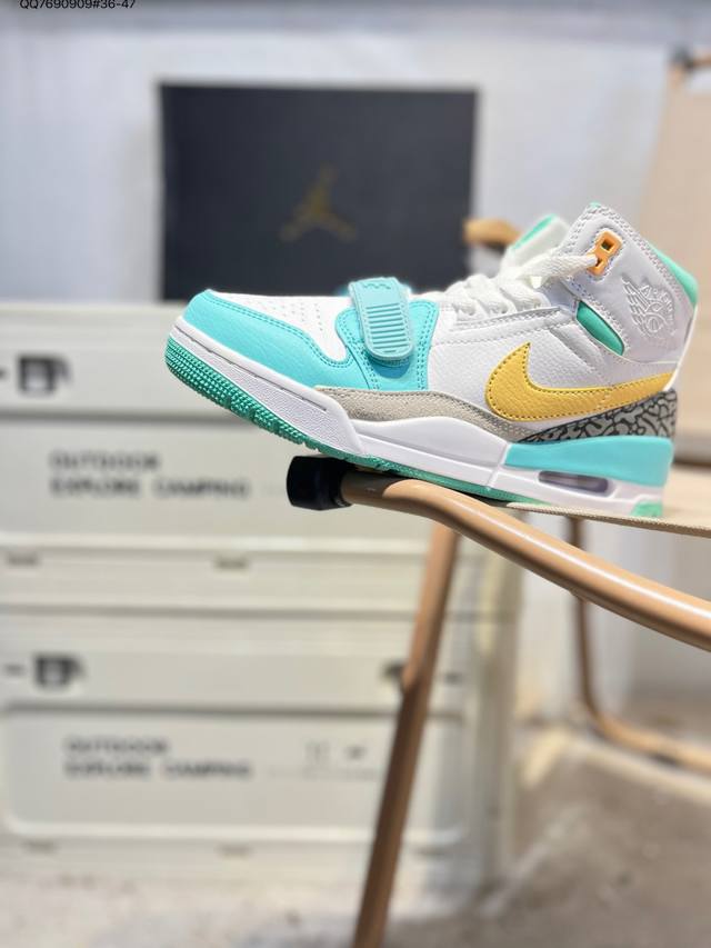 耐克Nike Air Jordan Legacy 312 Low Year Of The Rabbit 乔丹最强三合一混合版本高帮休闲运动篮球鞋Dr8486 Q