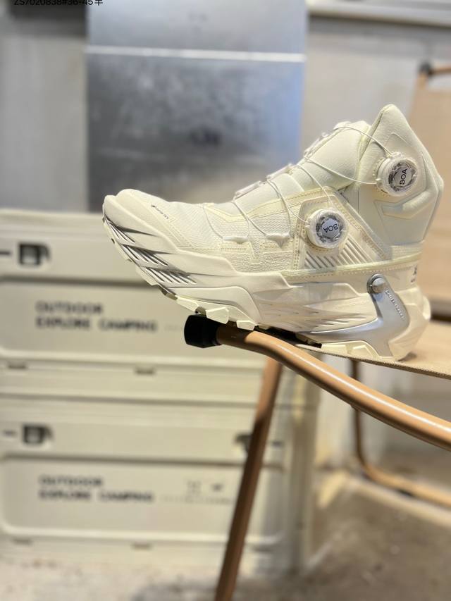 凯乐石Kailas Yan Gtx High 运动户外防水防滑轻量 高帮户外登山徒步鞋 双Boa旋钮精准锁定步伐 快速调节系统 中足支撑片和鞋底Tpu稳固支撑