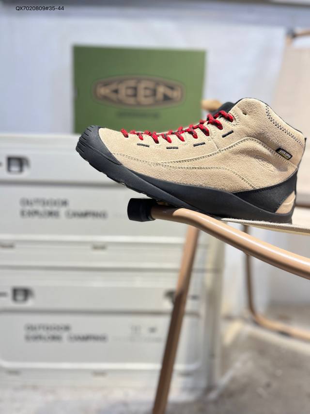 中山原单货 极力推荐版本 Keen 科恩 新配色上新 Jasper Rocks 山系户外鞋 日系街头复古风 可以暴走2W步的丑鞋 第一眼丑萌丑萌，一上脚真香 平