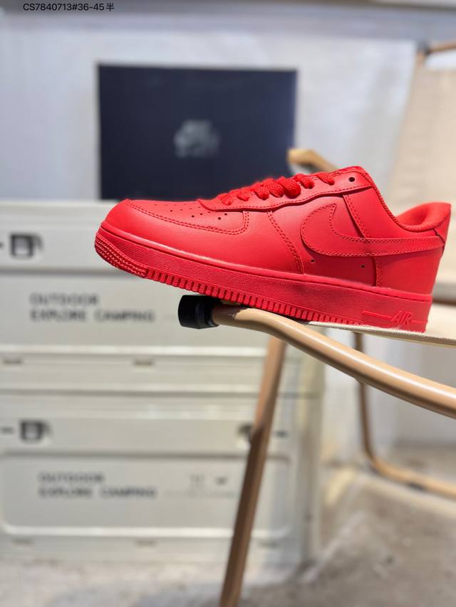 Nk Air Force 1'07 Low 空军一号低帮休闲板鞋 #定制皮料 原楦原纸板 纯正空军版型 高清洁度 内置全掌气垫Cw6999 Cs7840713#